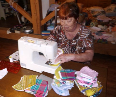 32 Photo 2 eugenie Carrere présidente de Tournecoupe